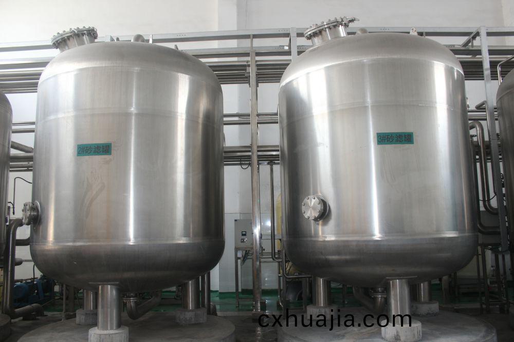 廣(guang)州(zhou)某某(mou)啤酒(jiu)100噸過(guo)濾輭化水工程(cheng)